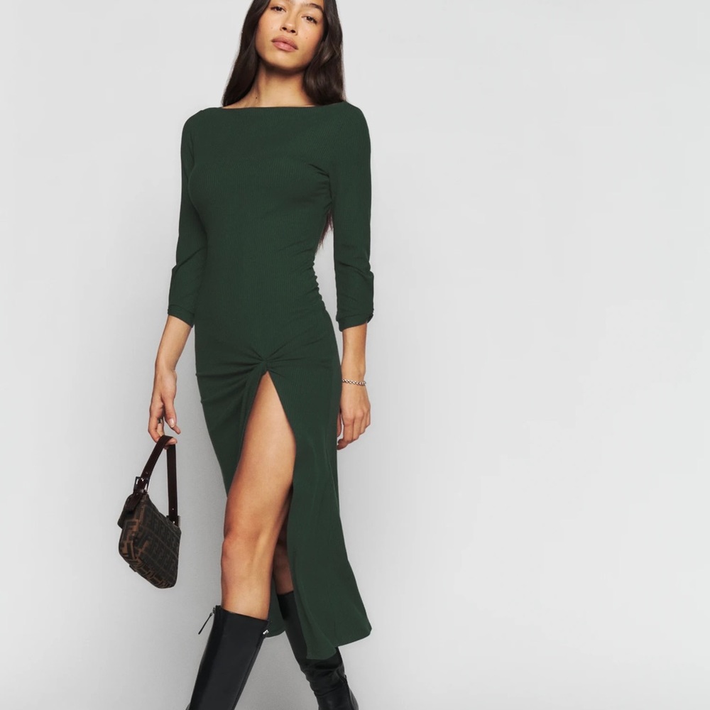 Reformation Belmont Knit Dress